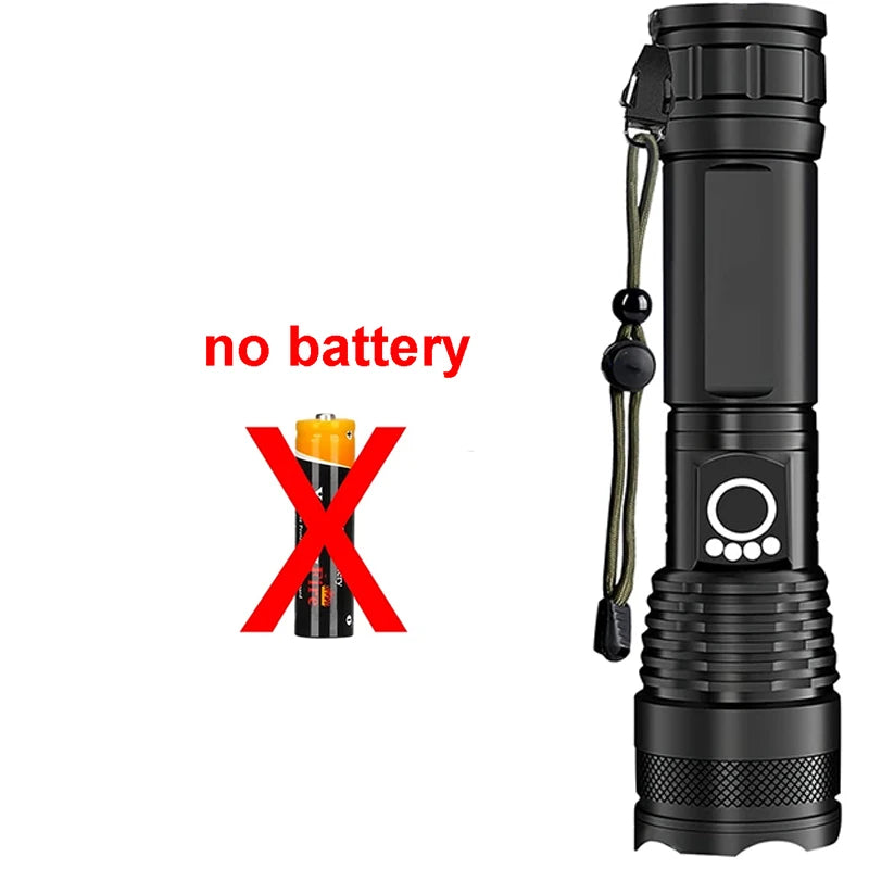 COFFRET LAMPE TORCHE 8000 LUMEN BATTERIE RECHARGEABLE